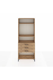 Arges Dolap 3 Raflı 3 Çekmeceli 88x30x221 - S30M084V9A