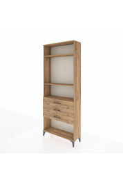 Arges Dolap 3 Raflı 3 Çekmeceli 88x30x221 - S30M084V9A