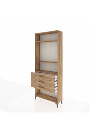 Arges Dolap 3 Raflı 3 Çekmeceli 88x30x221 - S30M084V9A