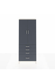 Arges Dolap 2 Raflı 4 Çekmeceli Tek Askılı 88x30x221 - S30M085V2A