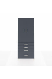 Arges Dolap 2 Raflı 4 Çekmeceli Tek Askılı 88x30x221 - S30M085V5A