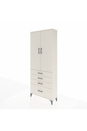Arges Dolap 3 Raflı 4 Çekmeceli 2 Kapaklı 88x30x221 - S30M086V1A