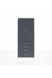 Arges Dolap 3 Raflı 4 Çekmeceli 2 Kapaklı 88x30x221 - S30M086V2A