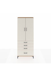 Arges Dolap 3 Raflı 4 Çekmeceli 2 Kapaklı 88x30x221 - S30M086V7A