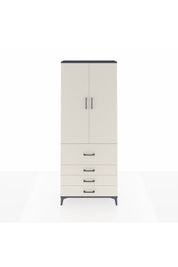 Arges Dolap 3 Raflı 4 Çekmeceli 2 Kapaklı 88x30x221 - S30M089V4A