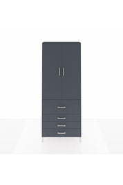 Arges Dolap 3 Raflı 4 Çekmeceli 2 Kapaklı 88x30x221 - S30M089V5A