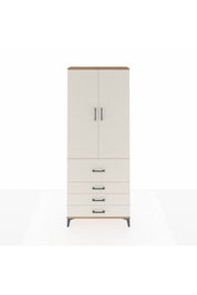 Arges Dolap 3 Raflı 4 Çekmeceli 2 Kapaklı 88x30x221 - S30M089V7A