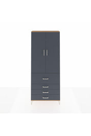 Arges Dolap 3 Raflı 4 Çekmeceli 2 Kapaklı 88x30x221 - S30M089V8A