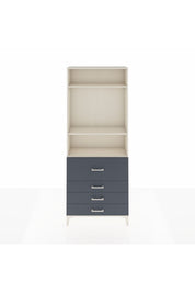Arges Dolap 3 Raflı 4 Çekmeceli 88x30x221 - S30M090V2A