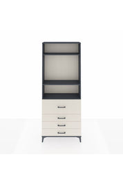 Arges Dolap 3 Raflı 4 Çekmeceli 88x30x221 - S30M090V4A