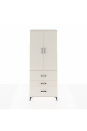 Arges Dolap 2 Raflı 3 Çekmeceli Tek Askılı 88x30x221 - S30M091V1A