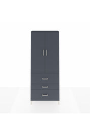 Arges Dolap 2 Raflı 3 Çekmeceli Tek Askılı 88x30x221 - S30M091V5A