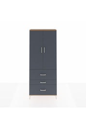 Arges Dolap 2 Raflı 3 Çekmeceli Tek Askılı 88x30x221 - S30M091V8A