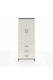 Arges Dolap 3 Raflı 3 Çekmeceli 2 Kapaklı 88x30x221 - S30M092V4A