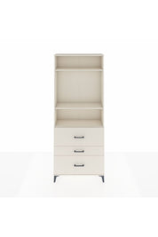 Arges Dolap 3 Raflı 3 Çekmeceli 88x30x221 - S30M093V1A