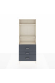 Arges Dolap 3 Raflı 3 Çekmeceli 88x30x221 - S30M093V2A