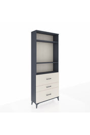 Arges Dolap 3 Raflı 3 Çekmeceli 88x30x221 - S30M093V4A