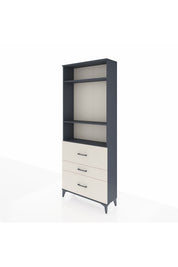 Arges Dolap 3 Raflı 3 Çekmeceli 88x30x221 - S30M093V4A