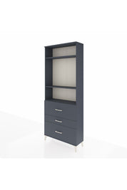 Arges Dolap 3 Raflı 3 Çekmeceli 88x30x221 - S30M093V5A