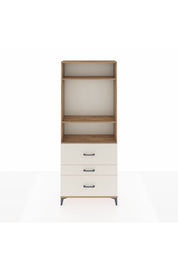 Arges Dolap 3 Raflı 3 Çekmeceli 88x30x221 - S30M093V7A