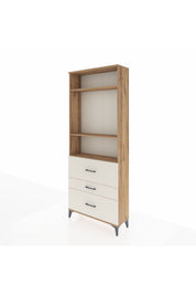 Arges Dolap 3 Raflı 3 Çekmeceli 88x30x221 - S30M093V7A