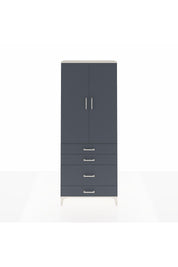 Arges Dolap 2 Raflı 4 Çekmeceli Tek Askılı 88x30x221 - S30M094V2A
