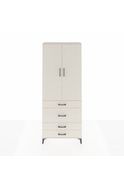 Arges Dolap 3 Raflı 4 Çekmeceli 2 Kapaklı 88x30x221 - S30M098V1A