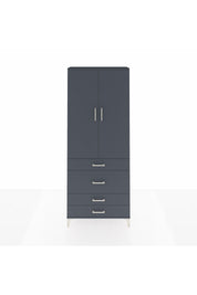 Arges Dolap 3 Raflı 4 Çekmeceli 2 Kapaklı 88x30x221 - S30M098V5A