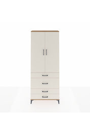 Arges Dolap 3 Raflı 4 Çekmeceli 2 Kapaklı 88x30x221 - S30M098V7A