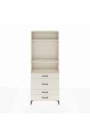 Arges Dolap 3 Raflı 4 Çekmeceli 88x30x221 - S30M099V1A