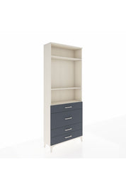 Arges Dolap 3 Raflı 4 Çekmeceli 88x30x221 - S30M099V2A