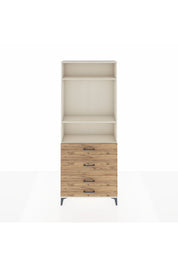 Arges Dolap 3 Raflı 4 Çekmeceli 88x30x221 - S30M099V3A