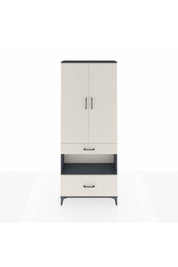 Arges Dolap 4 Raflı 2 Çekmeceli 2 Kapaklı 88x30x221 - S30M101V4A
