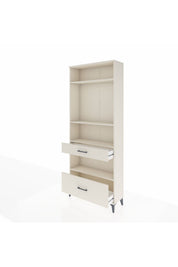 Arges Dolap 4 Raflı 2 Çekmeceli 88x30x221 - S30M102V1A