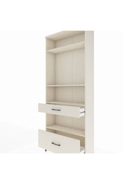 Arges Dolap 4 Raflı 2 Çekmeceli 88x30x221 - S30M102V1A