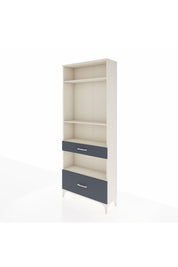 Arges Dolap 4 Raflı 2 Çekmeceli 88x30x221 - S30M102V2A