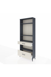 Arges Dolap 4 Raflı 2 Çekmeceli 88x30x221 - S30M102V4A