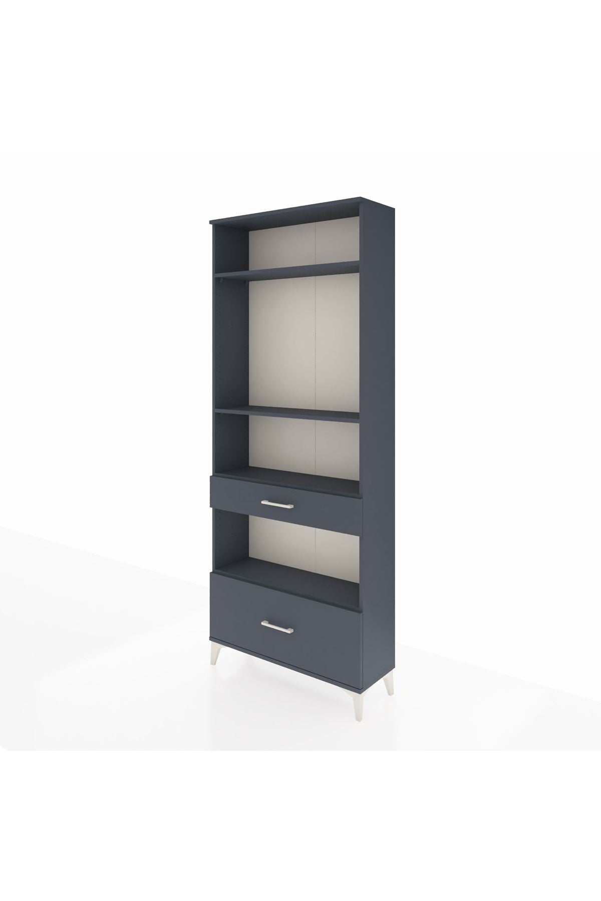 Arges Dolap 4 Raflı 2 Çekmeceli 88x30x221 - S30M102V5A