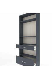 Arges Dolap 4 Raflı 2 Çekmeceli 88x30x221 - S30M102V5A