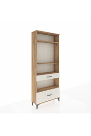Arges Dolap 4 Raflı 2 Çekmeceli 88x30x221 - S30M102V7A