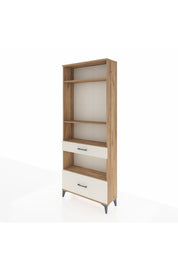 Arges Dolap 4 Raflı 2 Çekmeceli 88x30x221 - S30M102V7A