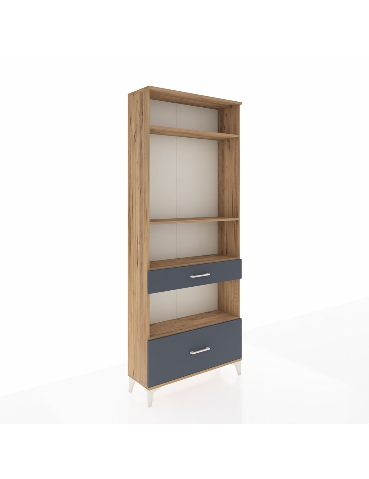 Arges Dolap 4 Raflı 2 Çekmeceli 88x30x221 - S30M102V8A