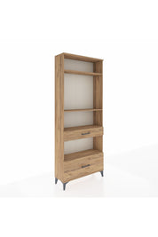 Arges Dolap 4 Raflı 2 Çekmeceli 88x30x221 - S30M102V9A