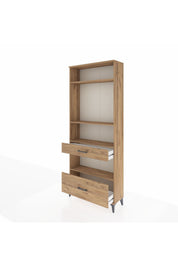Arges Dolap 4 Raflı 2 Çekmeceli 88x30x221 - S30M102V9A
