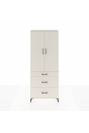 Arges Dolap 2 Raflı 3 Çekmeceli Tek Askılı 88x30x221 - S30M103V1A