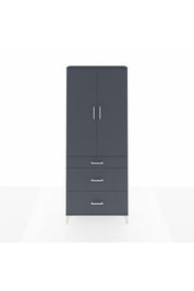 Arges Dolap 2 Raflı 3 Çekmeceli Tek Askılı 88x30x221 - S30M103V5A
