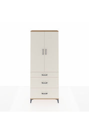 Arges Dolap 2 Raflı 3 Çekmeceli Tek Askılı 88x30x221 - S30M103V7A