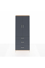 Arges Dolap 2 Raflı 3 Çekmeceli Tek Askılı 88x30x221 - S30M103V8A