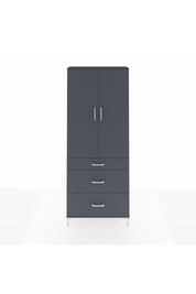 Arges Dolap 3 Raflı 3 Çekmeceli 2 Kapaklı 88x30x221 - S30M104V5A