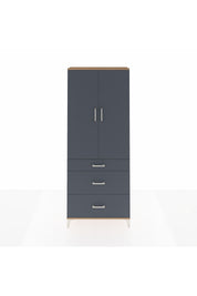 Arges Dolap 3 Raflı 3 Çekmeceli 2 Kapaklı 88x30x221 - S30M104V8A